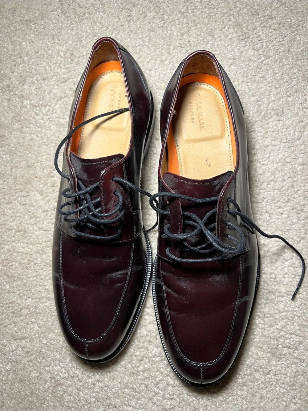 Cole Haan sleek burgundy